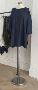 Denim Chambray Side Split Tunic