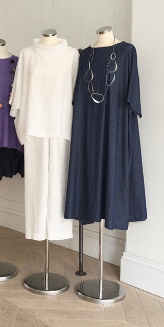 Denim Chambray Dress