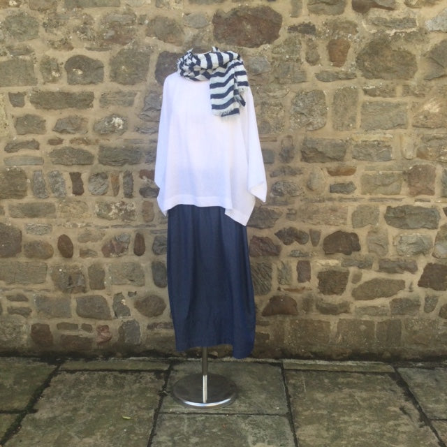 Denim Chambray Skirt