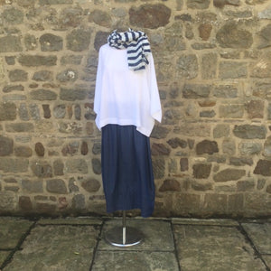 Denim Chambray Skirt